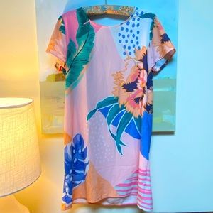 Mink pink mini dress